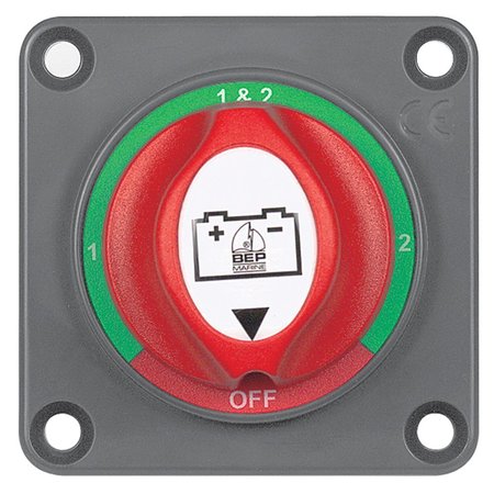 BEP MARINE BEP Panel-Mounted Battery Mini Selector Switch 701S-PM